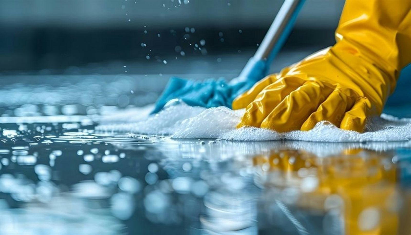 Professional cleaning supplies and technique